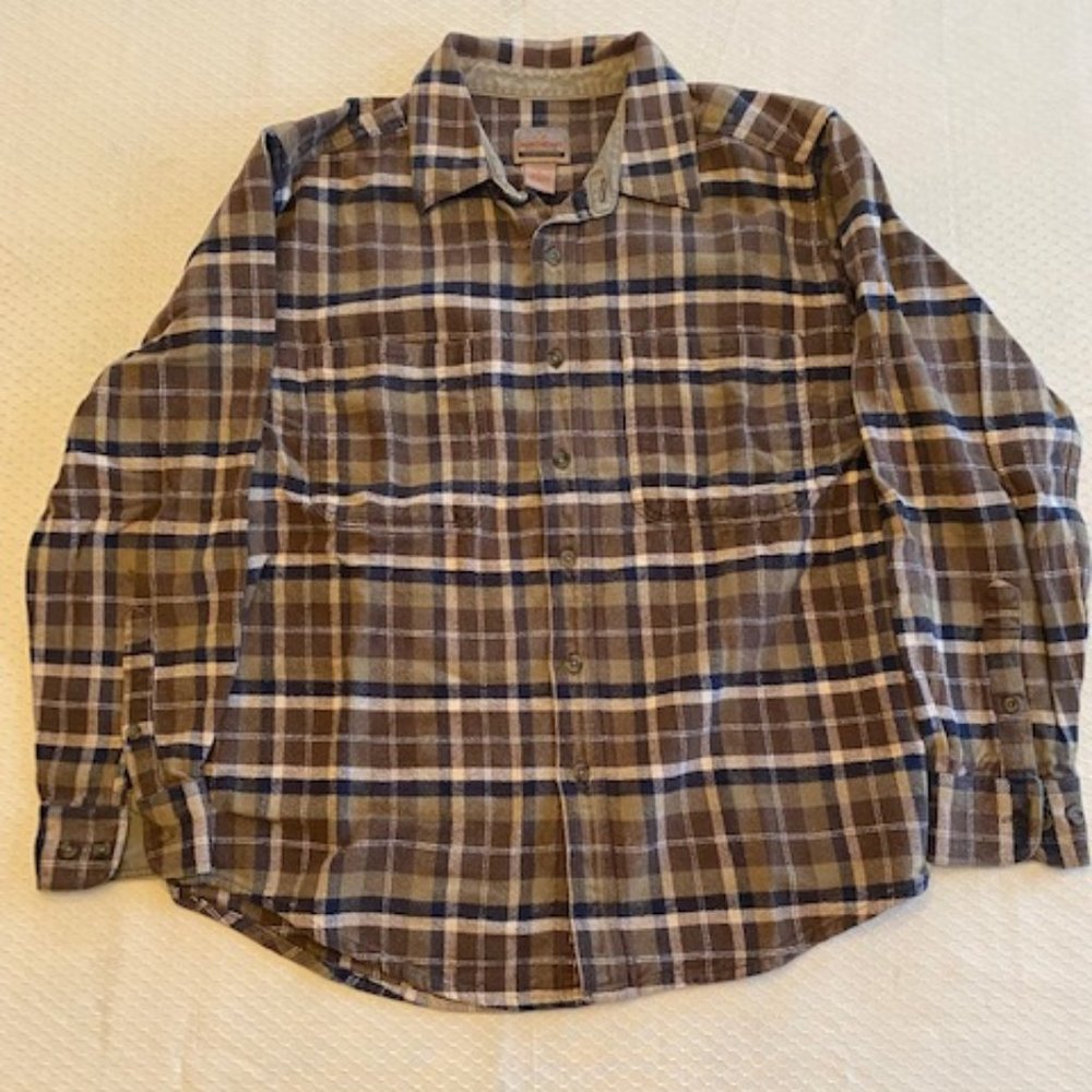 Vintage Northeast Outfitter Mens Medium flannel shirt 100% cotton